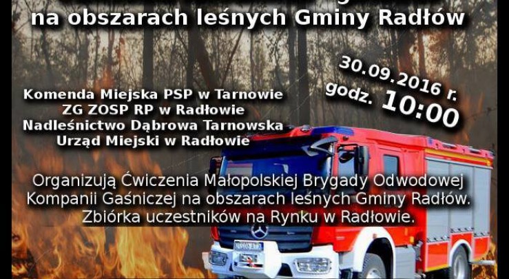 Ćwiczenia ratowniczo-gaśnicze