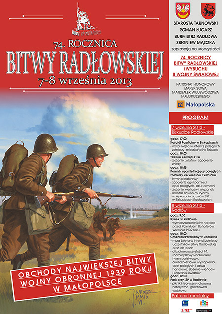 74. rocznica BITWY RAD?OWSKIEJ