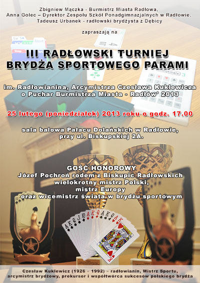 III Rad?owski Turniej Bryd?a