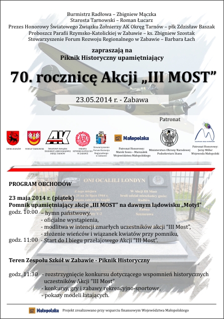 70. rocznica Akcji Trzeci Most