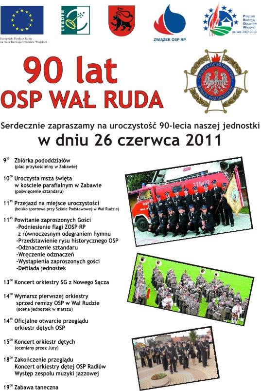 90 lat OSP Wa?-Ruda 90 lat OSP Wa?-Ruda