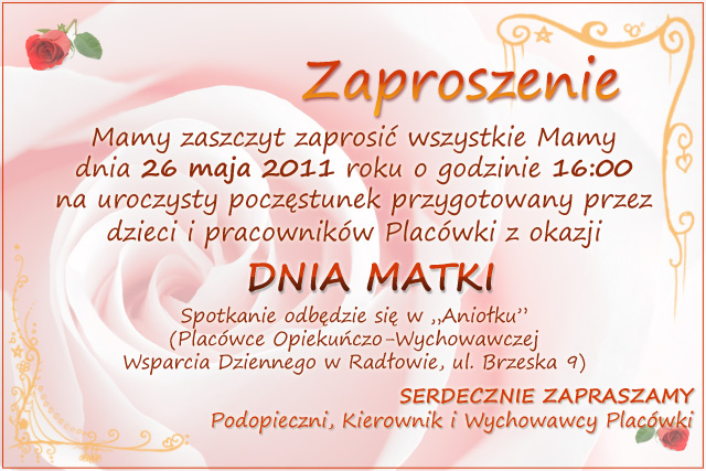 Dzie? Matki Dzie? Matki