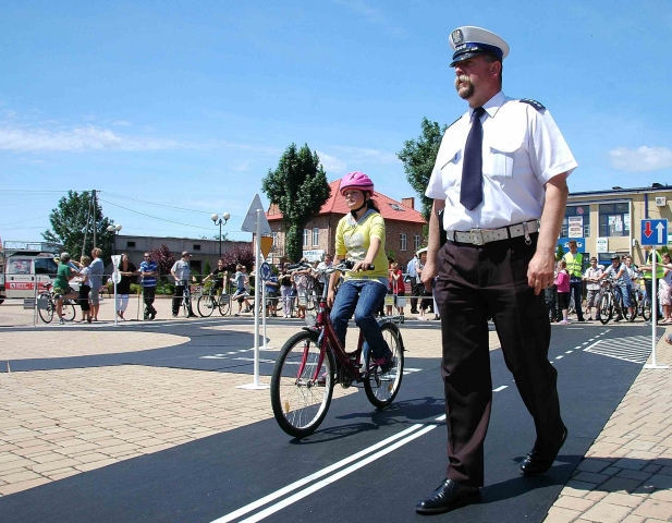 Mobilne miasteczko ruchu drogowego
