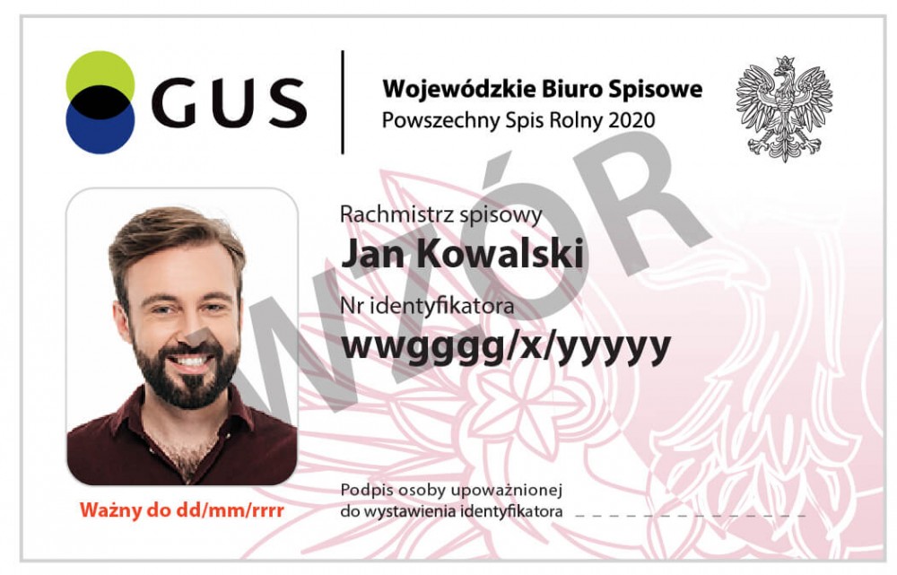 Legitymacja rachmistrza