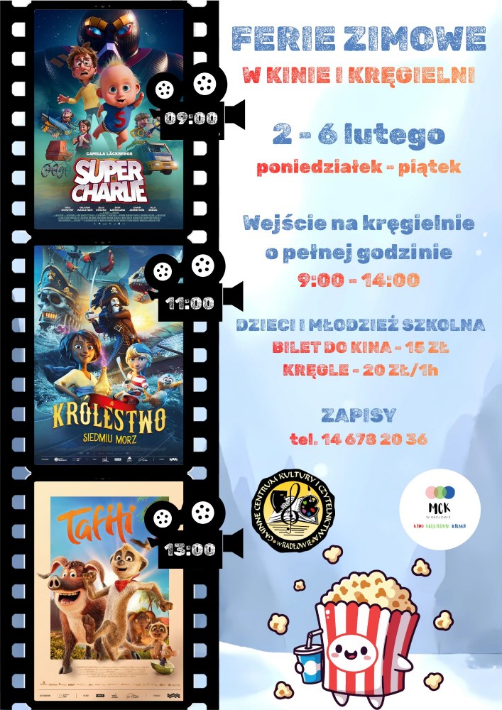 Ferie zimowe z Gminnym Centrum Kultury w Radłowie