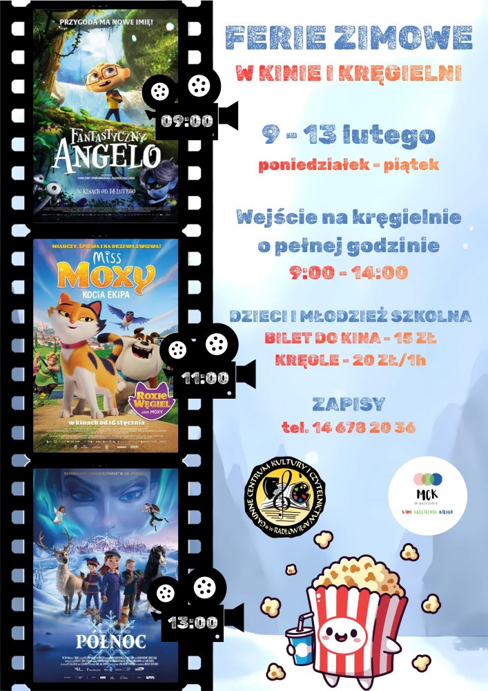 Ferie zimowe z Gminnym Centrum Kultury w Radłowie