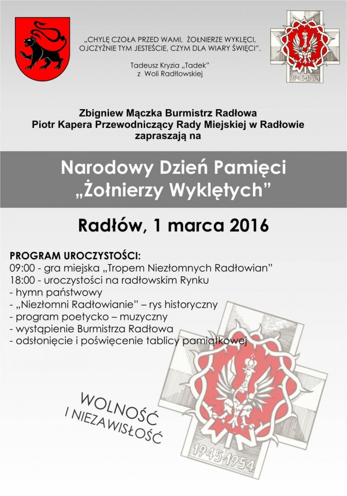 Narodowy Dzień Pamięci „Żołnierzy Wyklętych”