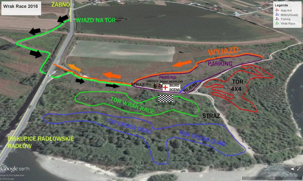 Plan torów