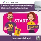 8. edycja Budżetu Obywatelskiego Województwa Małopolskiego