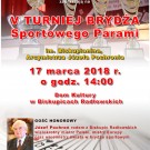 V Turniej Brydża Sportowego Parami