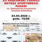 XII Radłowski Turniej Brydża Sportowego Parami