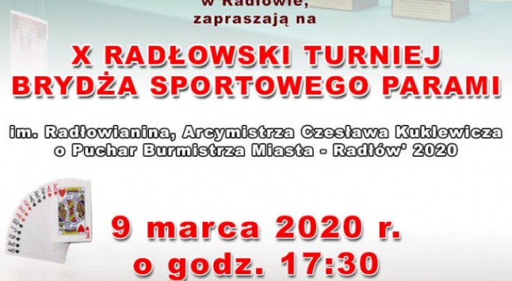 X Radłowski Turniej Brydża