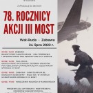 78. rocznica Akcji III Most