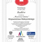 Nominacja dla Gminy Radłów