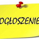 Ogłoszenie 