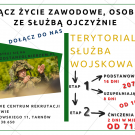 Połącz życie osobiste, zawodowe ze służbą Ojczyźnie-ZOSTAŃ TERYTRIALSEM!