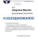 Podziękowanie od klubu LUKS Wola Radłowska