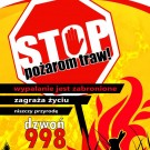 STOP POŻAROM TRAW