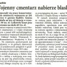 Temi - Cmentarz wojenny nabierze blasku