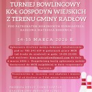 Turniej Bowlingowy Kół Gospodyń Wiejskich z Gminy Radłów