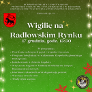 Wigilia na Radłowskim Rynku