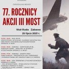 77. rocznica Akcji III Most