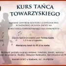 KURS TAŃCA TOWARZYSKIEGO