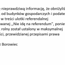 Oświadczenie
