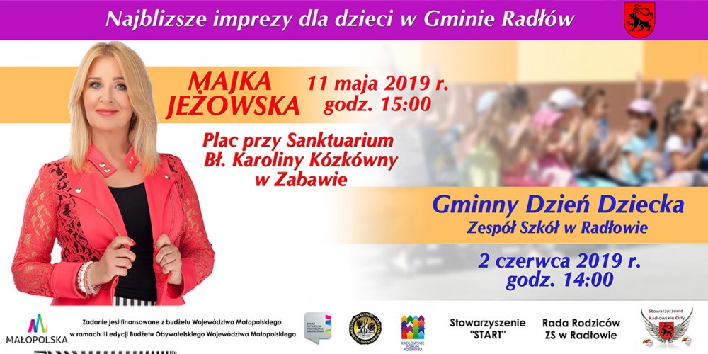 Majk Jeżowska i Gminny Dzień Dziecka