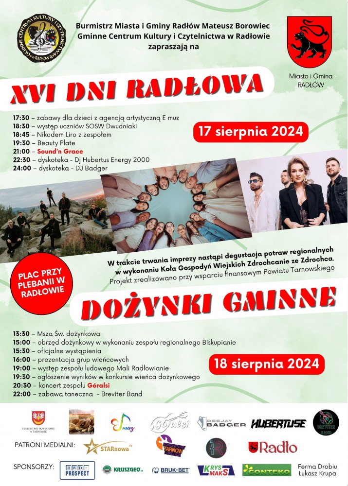 Dni Radłowa i Dożynki Gminne