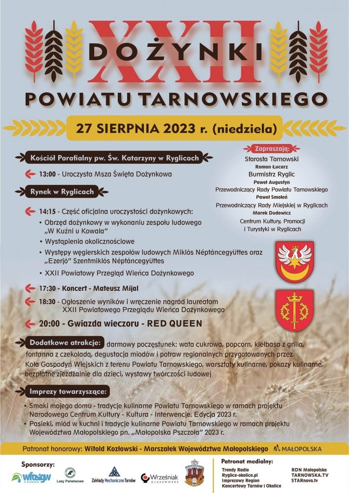 Dożynki Powiatu Tarnowskiego