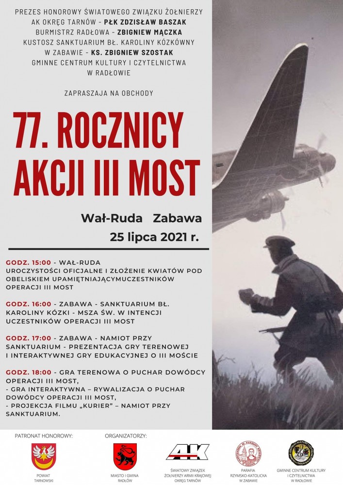 Plakat Akcji III Most
