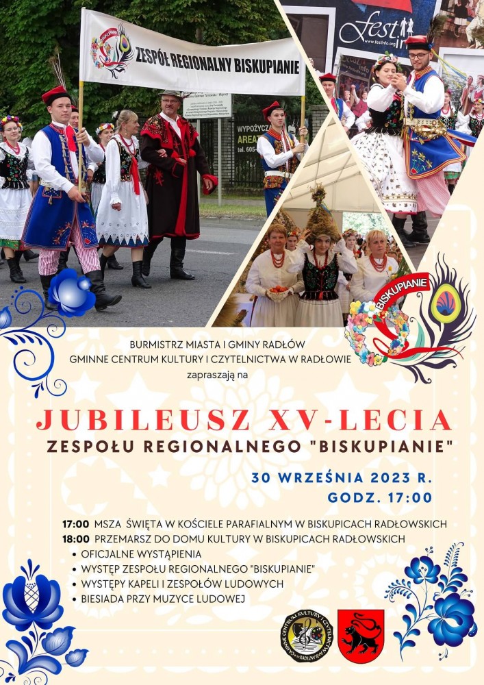 XV-lecie Zespołu Regionalnego Biskupianie