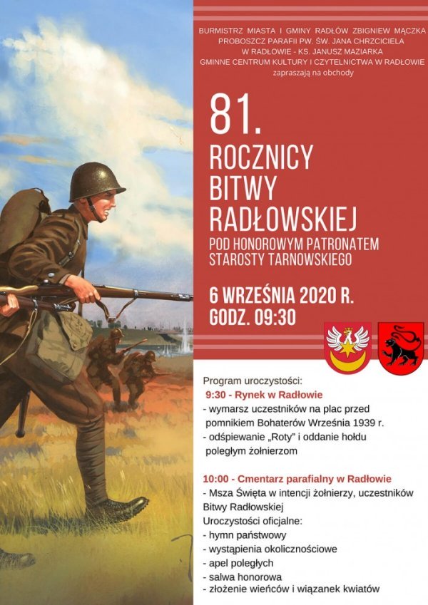 81. rocznica Bitwy Radłowskiej