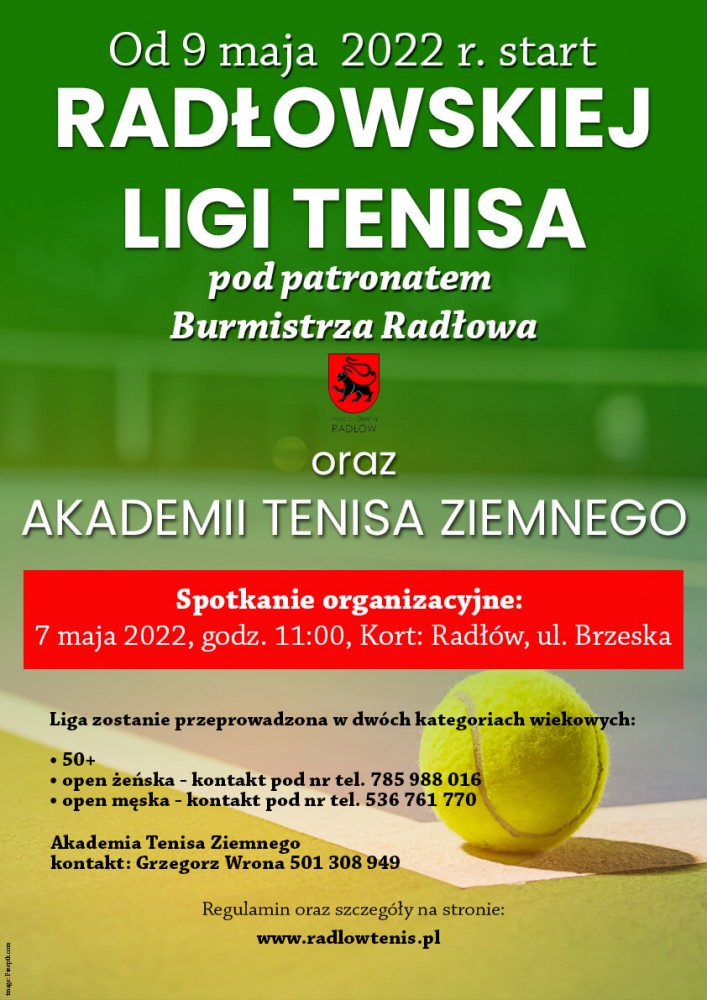 Start Radłowskiej Ligi Tenisa